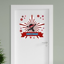 Türaufkleber Wandtattoo