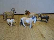 SCHLEICH COLLECTA Pferde Fjordpferde Isländer Tierfiguren Figuren Tiere RAR