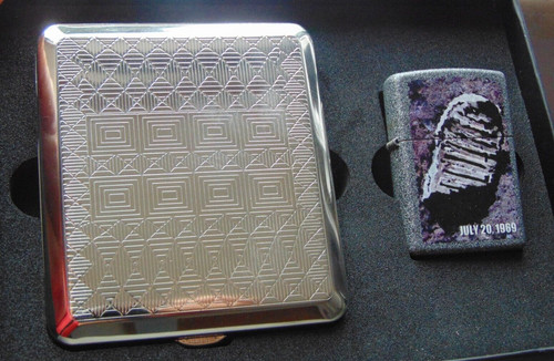 Original zippo moon print - original,