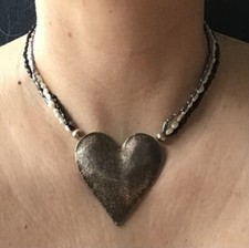 Silber 925 Herz Anhänger