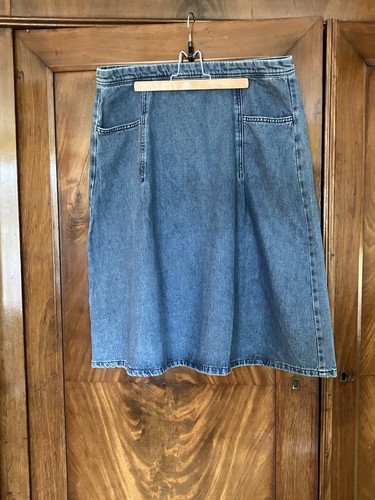 Damen jeansrock blau - jeansrock, 44