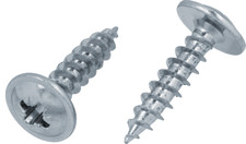 Aqbau® Holzschraube PZ Tellerkopf Vollgewinde Verzinkt Spanplattenschrauben