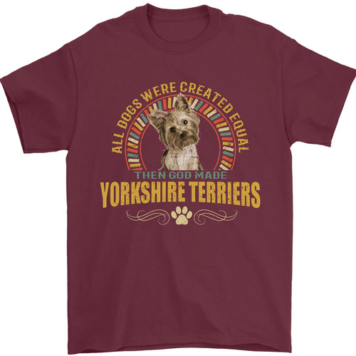 Ein yorkshire terrier hund - ein,