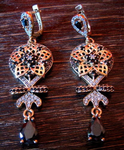 Barock statement ohrringe - barock,