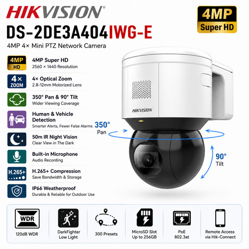Hikvision 2de3a404iwg 4mp - ds-2de3a404iwg-e,