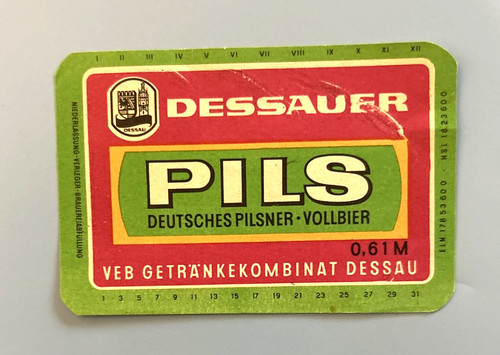 Altes ddr bieretikett beer - altes, ddr-bieretikett-beer