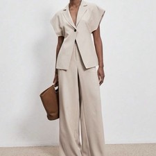 Damen Anzug Set M Blazer Hose