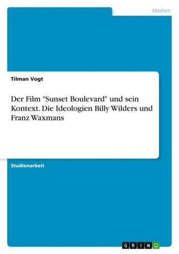 Der film sunset boulevard - film, boulevard"
