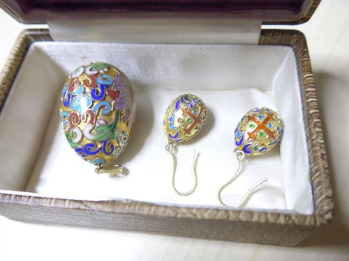 Russisches silber emaille - russisches, -silber-emaille