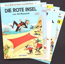 PIRAT SCHWARZBART und OLD NICK SC Humor Comic Album Feest Verlag Auswahl