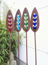 Edelrost Gartenstecker mit