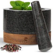 Mörser mit stößel aus - mit,
