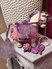 Tonka Keypers Pferd mit Schlüssel Figur  Bürste Ring Zaumzeug 80-iger Mattel 