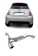 Edelstahl Sportauspuff mit