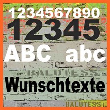 KlebeZahlen KlebeBuchstaben