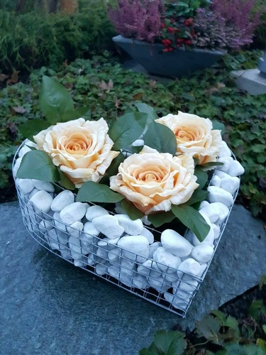 Herz mit kies - herz,