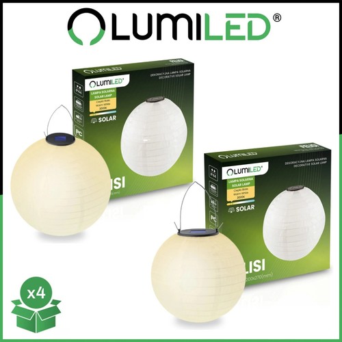 Lumiled solar gartenleuchte - 4x,