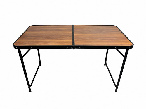 Alu klapptisch braun - alu,