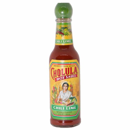 Cholula hot sauce chili - cholula, lime