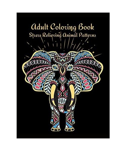 Adult coloring book stress - coloring, book: