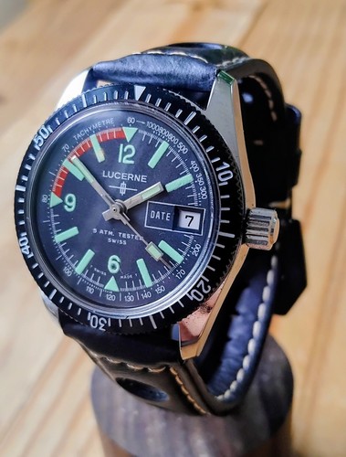 Lucerne swiss vintage diver - lucerne, 36