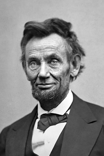 Präsident abraham lincoln 4x6 - präsident,