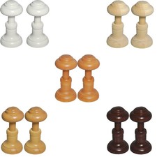 Paar Holz Gardinenstiel Halter