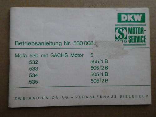 Dkw mofa 530 532 - dkw,