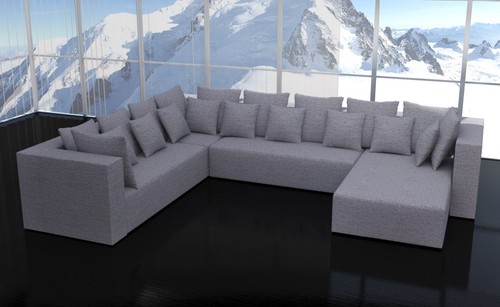 Moderne wohnlandschaft set - wohnlandschaft,