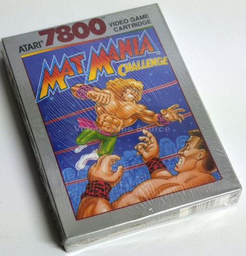 Atari 7800 mat mania - atari,