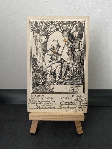 Antike postkarte rudolf - antike,