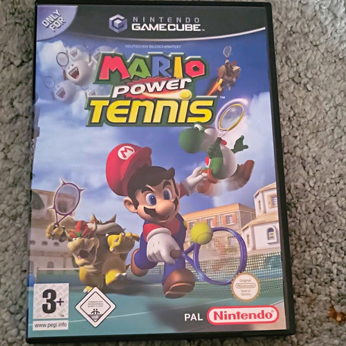 Mario power tennis - mario, nintendo