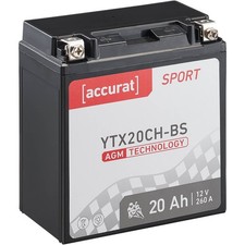 Motorradbatterie YTX20CH-BS