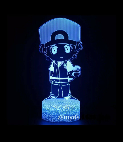 Led lampe anime nachtlampe - 3d,