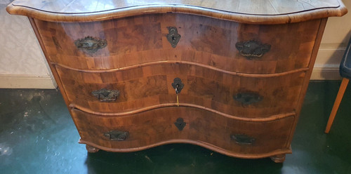 Sächsische barock kommode - sächsische,