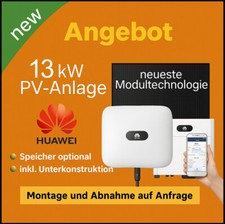 13kW PV Anlage mit Speicher