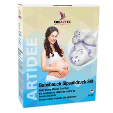 Babybauch - Gipsabdruck - Set