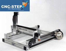 CNC-STEP CNC Fräsmaschine High-Z S-720, 3D-CAM Software 4-Achs 5-Kanal Steuerung