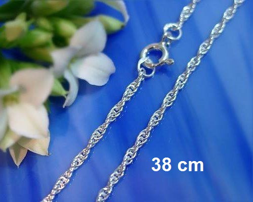 Kordelkette silber 925 - silber,