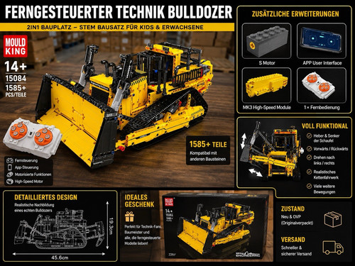 Mould king technik bulldozer - king,