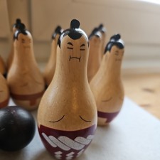 MUJI Bowling Ball and Pin Play Set SUMO. das perfekte Spiel und Geschenk