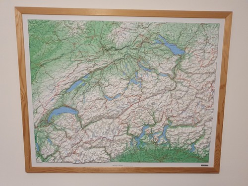 Schweiz alpen relief landkarte - schweiz,