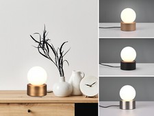 Design Tischleuchten mit GLAS