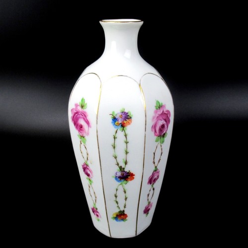 Fraureuth porzellan vase - porzellan,