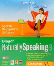 Dragon NaturallySpeaking 9 Standard Spracherkennungssoftware - Neu & versiegelt