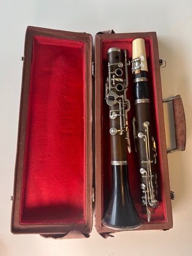 Vintage klarinette mit - vintage,