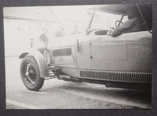 Original foto 1960 bugatti - foto,