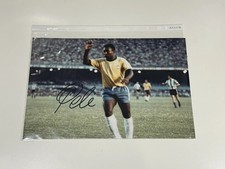 Signiertes Pele Brasilien Bild