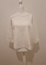 Someday  Shirt/Pullover, Gr. 42 (M) weiß , 3/4 Ärmel, Mischgewebe BW/Poly, TOP
