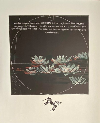 Unsignierter farbholzschnitt - unsignierter,